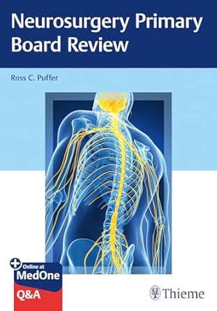 neurosurgery primary board review 1st edition ross c puffer 1626239274, 978-1626239272