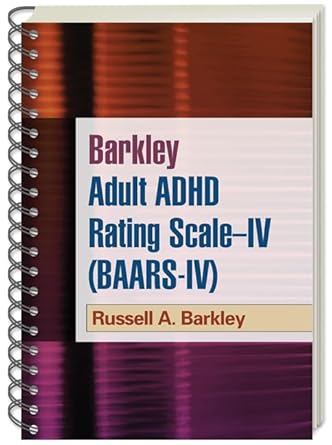 barkley adult adhd rating scale iv 1st edition russell a barkley 1609182030, 978-1609182038