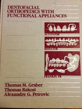 dentofacial orthopedics with functional appliances 1st edition t m graber 0801619378, 978-0801619373