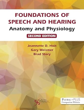 foundations of speech and hearing 1st edition jeanette d hoit ,gary weismer ,brad story 163550306x,