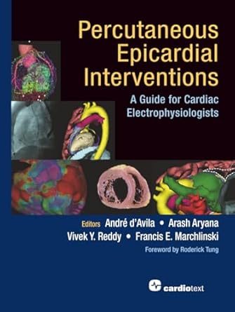 percutaneous epicardial interventions a guide for cardiac electrophysiologists 1st edition andre d'avila