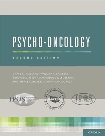 psycho oncology 1st edition jimmie c holland ,william s breitbart ,paul b jacobsen ,marguerite s lederbarg