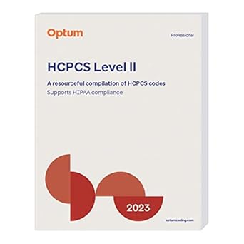 2023 hcpcs level ii professional 1st edition optum 1622548213, 978-1622548217