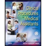 clinical procedures for medical assistants 1st edition kathy bonewit west bs med ,eugenia m fulcher bsn med