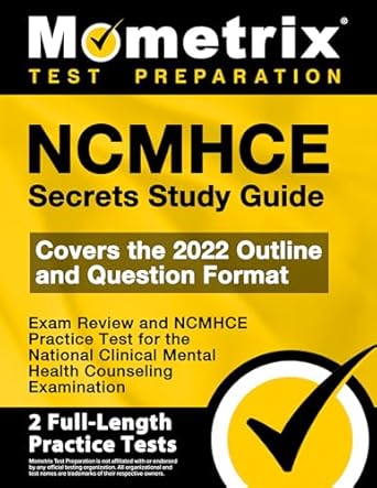 ncmhce secrets study guide exam review and ncmhce practice test for the national clinical mental health