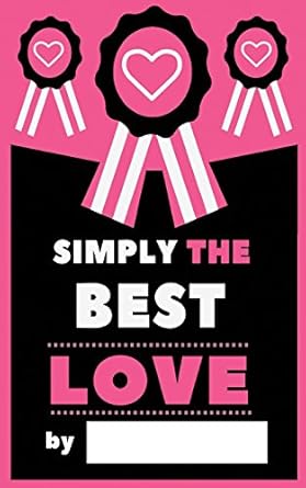 simply the best love fill in journal what i love about you my love writing prompt fill in the blank gift book