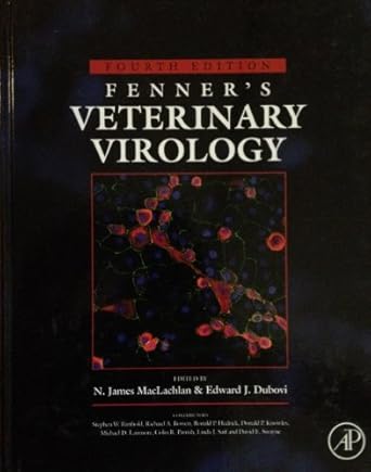 fenners veterinary virology 1st edition n james maclachlan bvsc ms phd ,edward j dubovi b a m a ph d