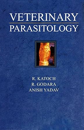 veterinary parasitology 1st edition dr r godara dr r katoch 938122689x, 978-9381226896
