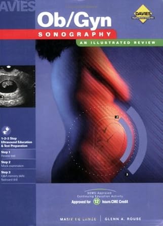ob/gyn sonography an illustrated review 1st edition marie delange ,md glenn a rouse 0941022595, 978-0941022590