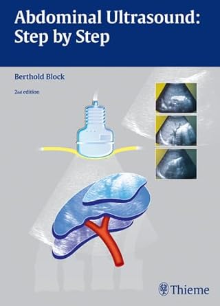 abdominal ultrasound step by step 1st edition berthold block 3131383623, 978-3131383624