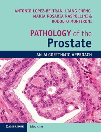 pathology of the prostate an algorithmic approach 1st edition antonio lopez beltran ,liang cheng ,rodolfo