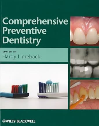 comprehensive preventive dentistry 1st edition hardy limeback 0813821681, 978-0813821689