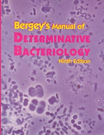 bergeys manual of determinative bacteriology 1st edition john g holt phd 0683006037, 978-0683006032