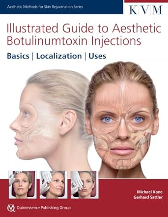 illustrated guide to aesthetic botulinum toxin injections basics / localization / uses 1st edition michael