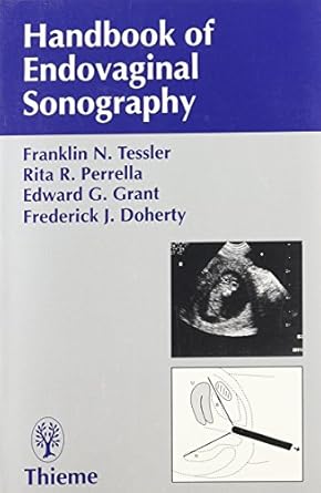 handbook of endovaginal sonography 1st edition franklin n tessler 0865773998, 978-0865773998