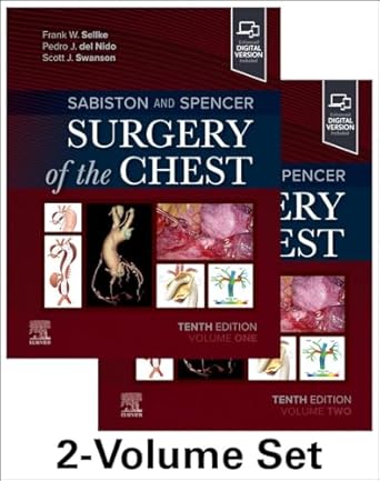 sabiston and spencer surgery of the chest 1st edition frank w sellke md ,pedro j del nido md ,scott j swanson