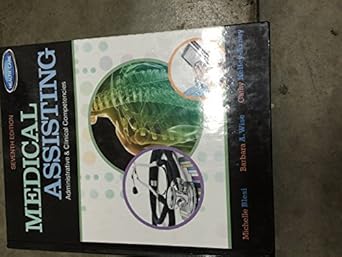 medical assisting administrative and clinical competencies 1st edition michelle blesi ,barbara a wise ,cathy