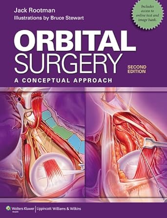 orbital surgery a conceptual approach 1st edition jack rootman md frcs diplomate aa 1451100108, 978-1451100105