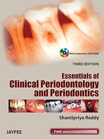 essentials of clinical periodontology and periodontics 1st edition shantipriya reddy 9350250373,