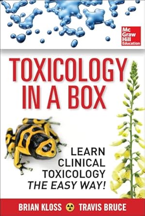 toxicology in a box 1st edition brian kloss ,travis bruce 0071799648, 978-0071799645