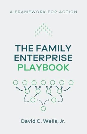 the family enterprise playbook a framework for action 1st edition mr david c wells jr 1735681334,