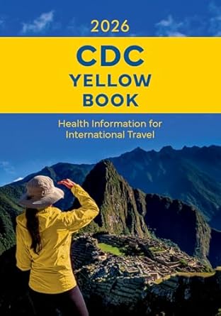 cdc yellow book 2026 health information for international travel 1st edition eric halsey 0197788548,
