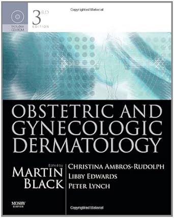 obstetric and gynecologic dermatology with cd rom 1st edition peter j lynch md ,libby edwards md ,martin m