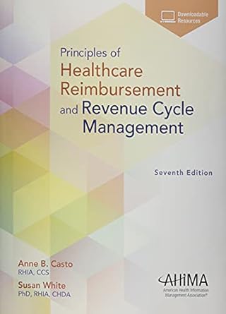 principles of healthcare reimbursement 1st edition anne b casto 158426800x, 978-1584268000