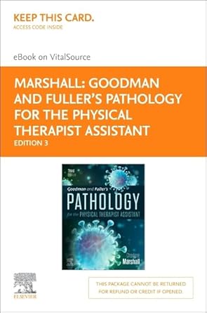 goodman and fullers pathology for the physical therapist assistant elsevier ebook on vitalsource goodman and