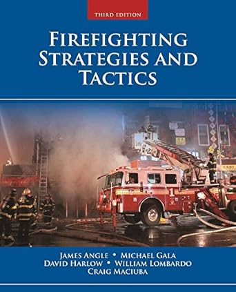 firefighting strategies and tactics 1st edition angle 128403643x, 978-1284036435