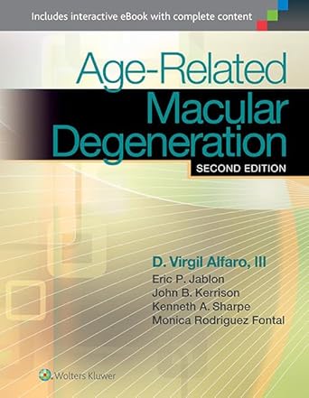 age related macular degeneration 1st edition m d alfaro, d virgil, iii ,m d jablon, eric p ,m d kerrison,