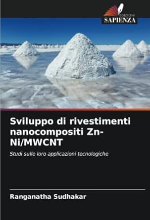 sviluppo di rivestimenti nanocompositi zn ni/mwcnt studi sulle loro applicazioni tecnologiche 1st edition
