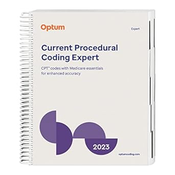 2023 current procedural coding expert 1st edition optum 1622548159, 978-1622548156