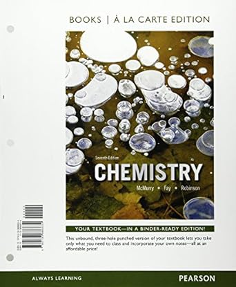 chemistry books a la 1st edition john e mcmurry ,robert c fay ,jill kirsten robinson 0133886638,