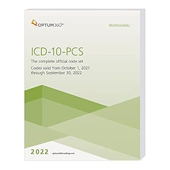 2022 icd 10 pcs professional 1st edition optum360 1622547772, 978-1622547777