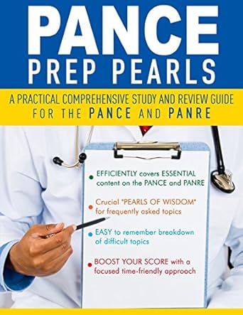 pance prep pearls 1st edition dwayne a williams 1497396875, 978-1497396876