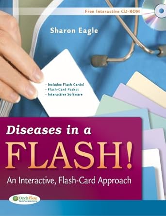 diseases in a flash an interactive flash card approach 1st edition sharon eagle rn msn fnp 0803615744,