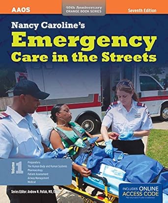 nancy carolines emergency care in the streets 1st edition bob elling ,mike smith 1449645860, 978-1449645861