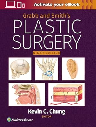 grabb and smiths plastic surgery print + ebook with multimedia 1st edition kevin c chung m d 1975214269,