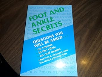 foot and ankle secrets 1st edition lawrence b harkless dpm 1560532114, 978-1560532118