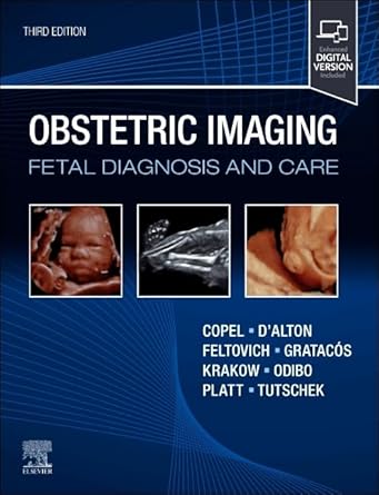 obstetric imaging fetal diagnosis and care 1st edition joshua copel md 0323937713, 978-0323937719