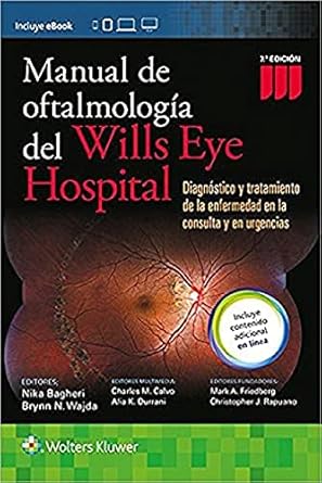manual de oftalmologia del wills eye hospital diagnostico y tratamiento de la enfermedad ocular en la