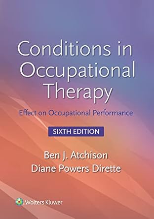 conditions in occupational therapy effect on occupational performance 6e lippincott connect access card for