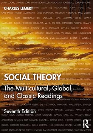 social theory 1st edition charles lemert 0367272687, 978-0367272685