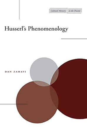 husserls phenomenology 1st edition dan zahavi 0804745463, 978-0804745468