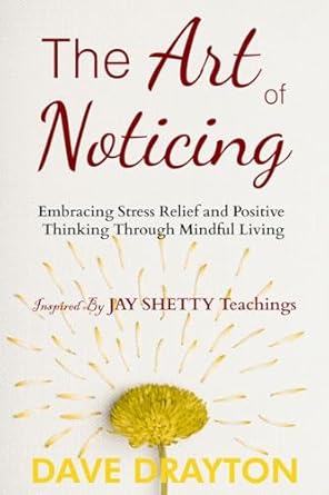 the art of noticing embracing stress relief and positive thinking through mindful living inspired by jay