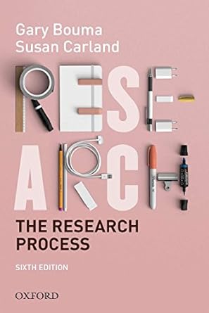 the research process 1st edition gary bouma ,susan carland 0190304626, 978-0190304621