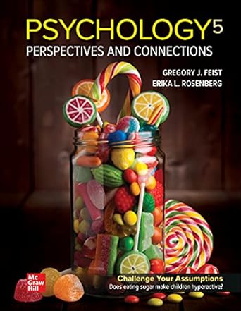 looseleaf for psychology perspectives and connections 1st edition gregory j feist ,erika rosenberg