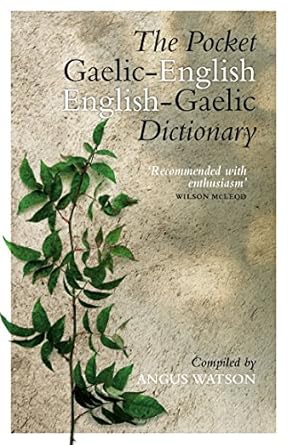 the pocket gaelic english english gaelic dictionary 1st edition angus watson 1841588083, 978-1841588087