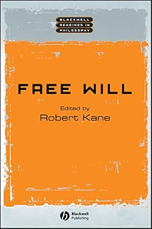 free will 1st edition robert kane 0631221026, 978-0631221029